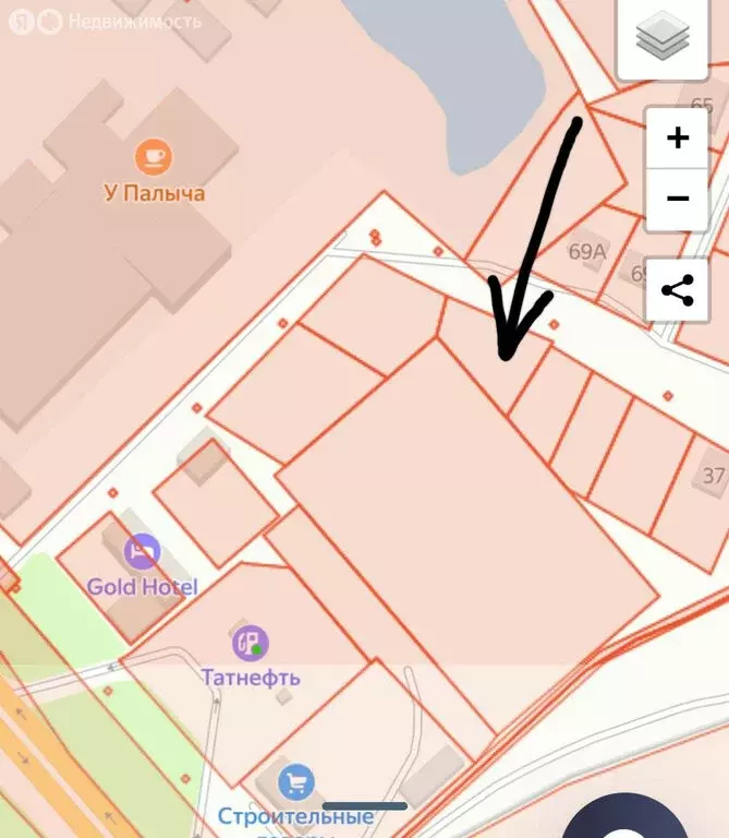Участок в Кинель, улица Герцена (8.5 м) - Фото 1