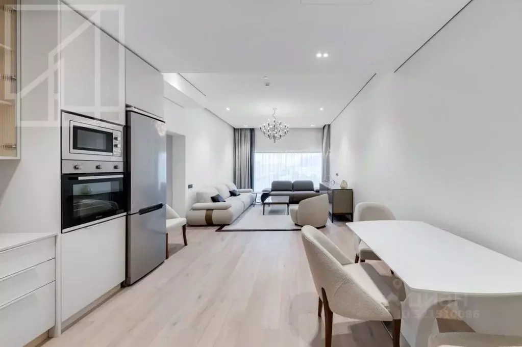 3-к кв. Москва просп. Академика Сахарова, 7 (86.0 м) - Фото 1