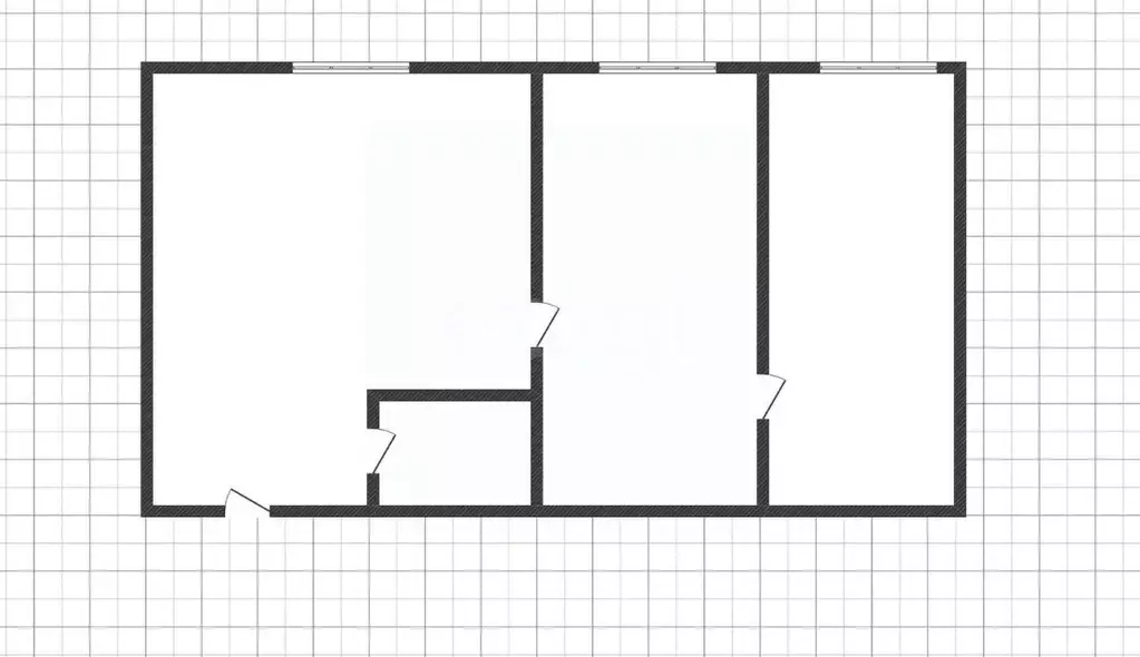 1-к кв. Белгородская область, Валуйки ул. Максима Горького, 92 (40.9 ... - Фото 2