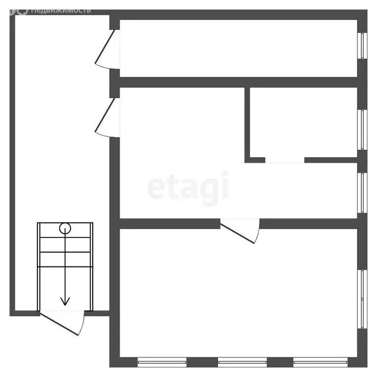 Дом в деревня Прудищи, Центральная улица (39.8 м) - Фото 0