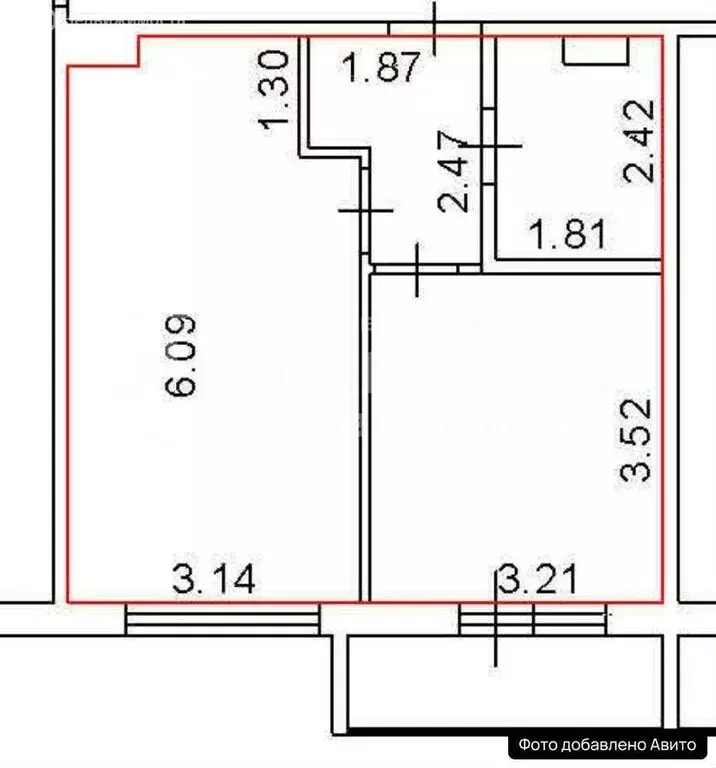 2-комнатная квартира: Кемерово, улица Терешковой, 16 (37.3 м) - Фото 1