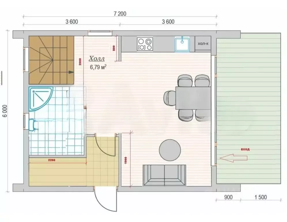Дом в Ленинградская область, Ломоносовский район, Оржицкое с/пос, ... - Фото 0