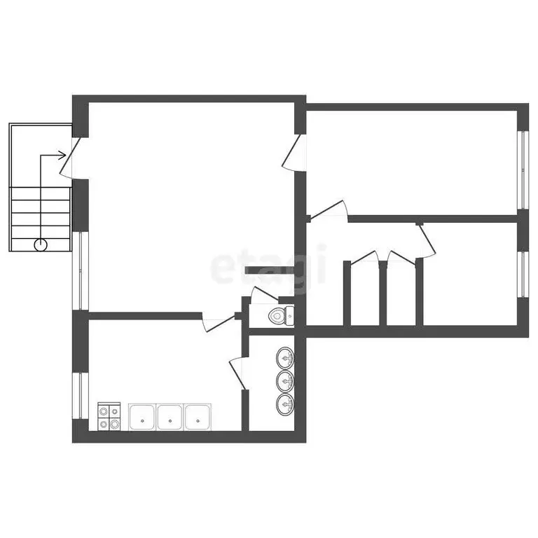 Помещение свободного назначения (73 м) - Фото 1