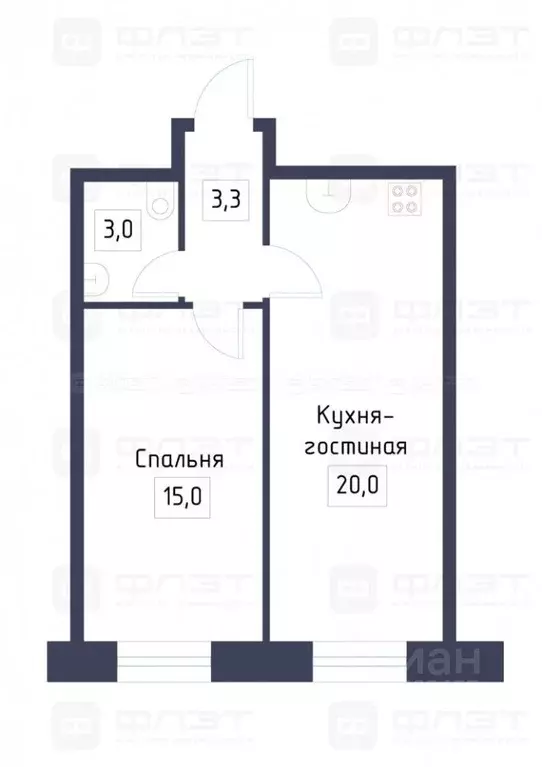 1-к кв. Москва бул. Братьев Весниных, 4 (41.5 м) - Фото 1