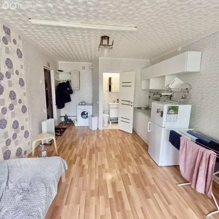 Квартира-студия: Уфа, Баргузинская улица, 19 (18 м) - Фото 0