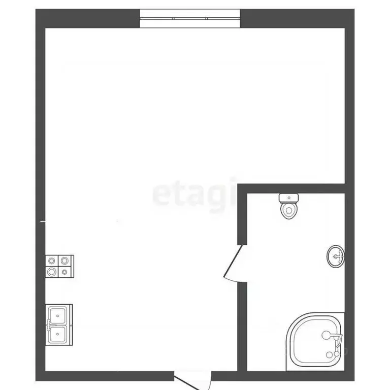 Студия Ярославская область, Ярославль ул. Воинова, 8 (19.3 м) - Фото 2