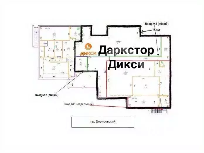 Помещение свободного назначения в Москва Борисовский проезд, 15к1с2 ... - Фото 2