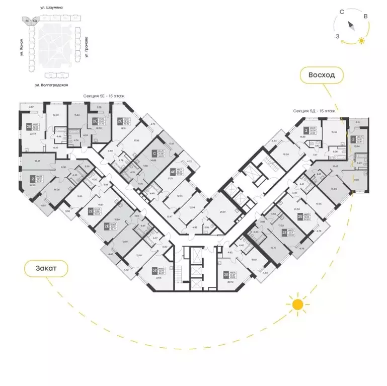 3-к кв. Свердловская область, Екатеринбург ул. Громова, 26 (92.31 м) - Фото 1