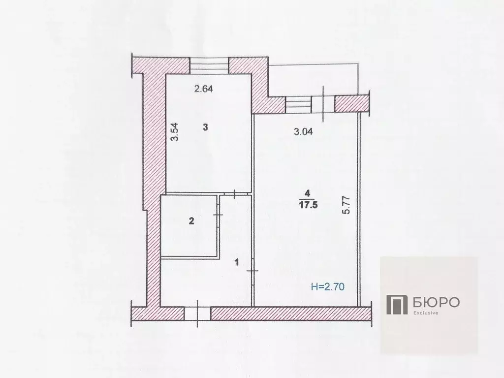 1-к кв. Волгоградская область, Волжский ул. 87-й Гвардейской, 25 (35.7 ... - Фото 2