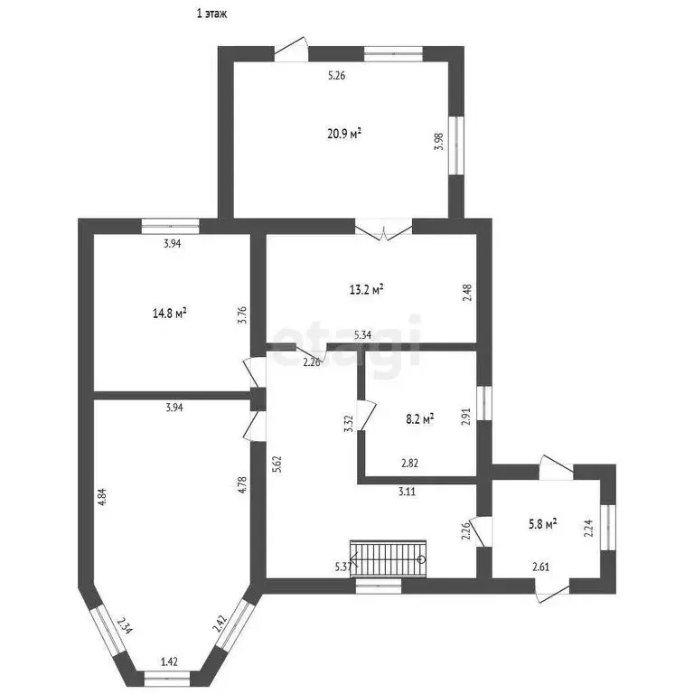 Дом в село Стрелецкое, Никольская улица (187 м) - Фото 2