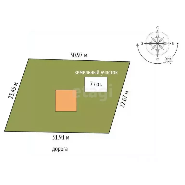 Дом в Крым, Симферопольский район, с. Доброе ул. Возрождения (67 м) - Фото 2