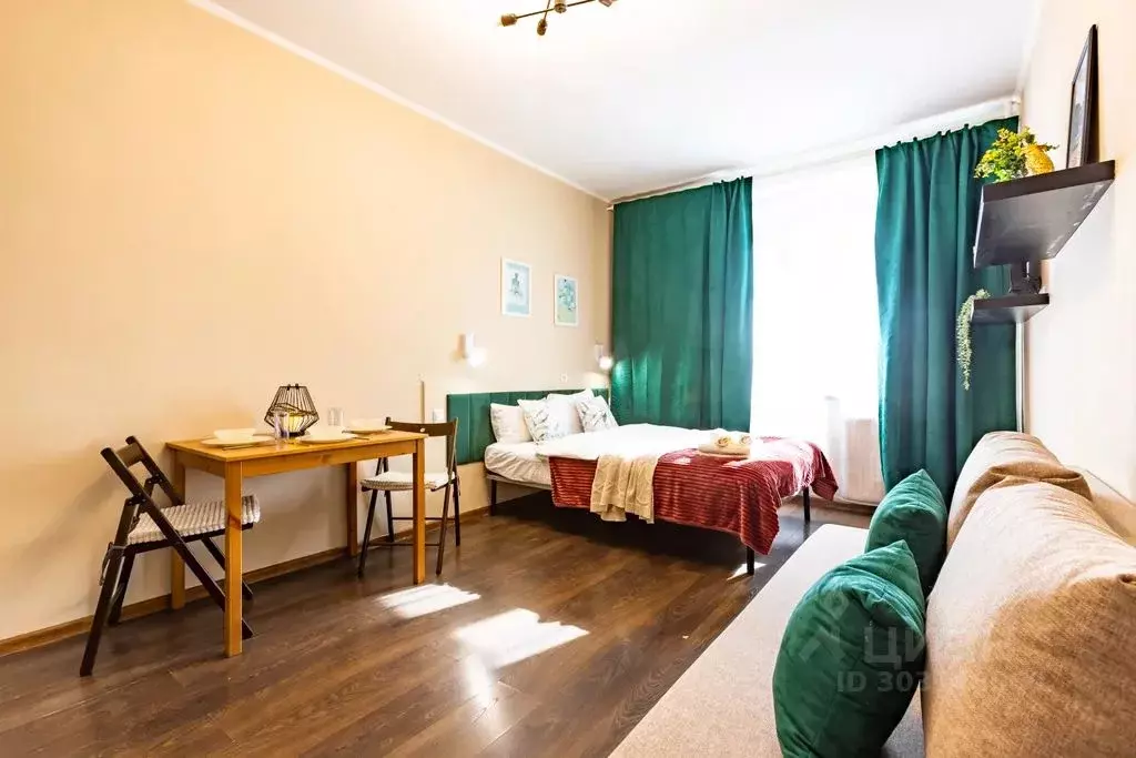 Студия Санкт-Петербург ул. Бутлерова, 11к3 (28.0 м) - Фото 1