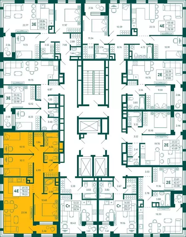 3-к кв. Башкортостан, Уфа Зеленая Роща жилрайон, Терле Парк жилой ... - Фото 2