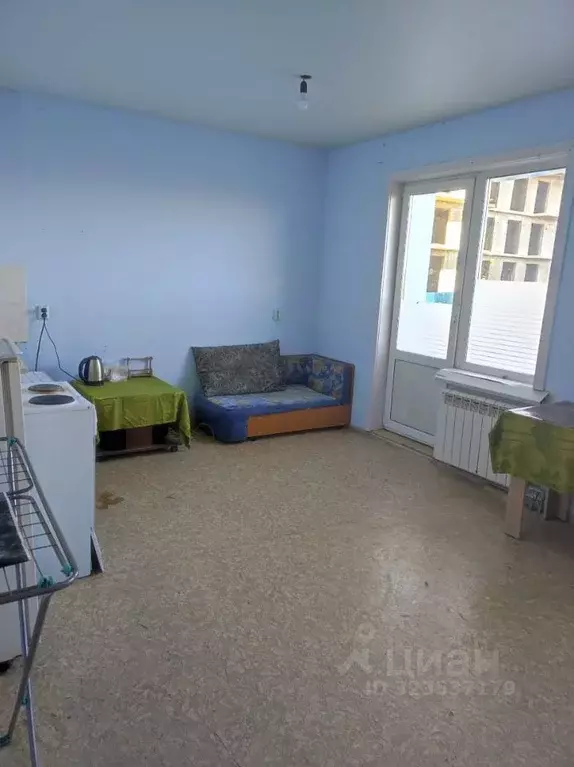 Студия Иркутская область, Иркутск ул. Семена Хейфеца, 31 (34.0 м) - Фото 1