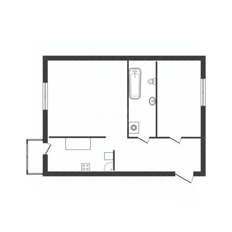 2-к кв. Белгородская область, Белгородский район, Дубовское с/пос, с. ... - Фото 2