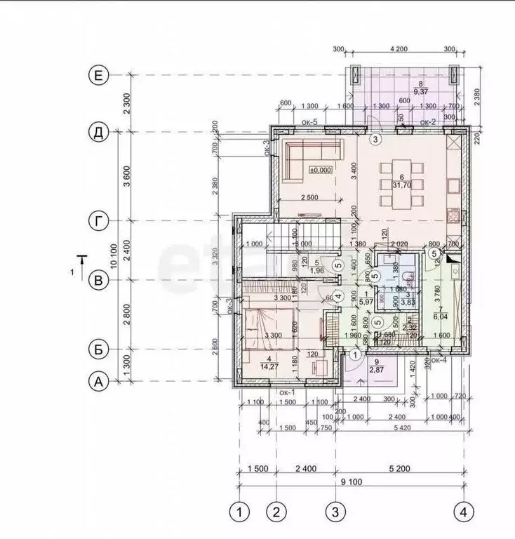 Дом в Анапская, улица Александра Каширина (164 м) - Фото 1