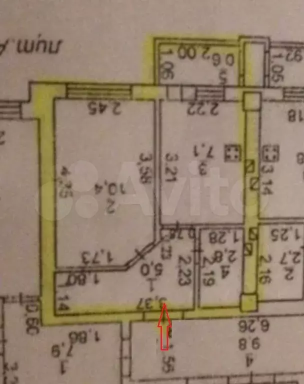 1-к. квартира, 27 м, 3/5 эт. - Фото 0