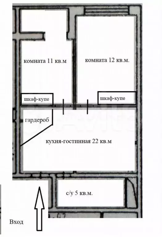 2-к. квартира, 49 м, 21/25 эт. - Фото 0