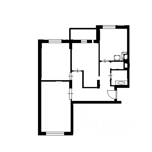 3-к кв. Воронежская область, Воронеж ул. Артамонова, 34Ж (77.0 м) - Фото 2