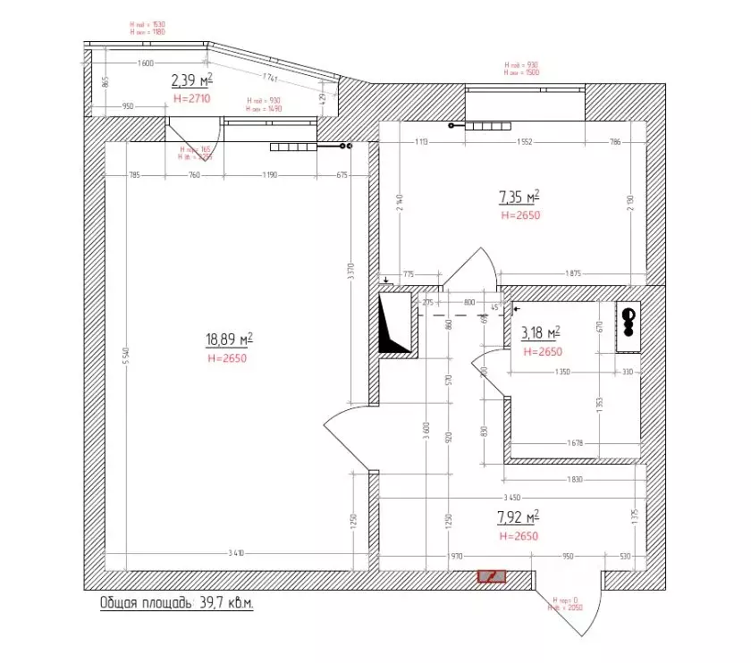 1-к кв. Москва Черноморский бул., 4к3 (40.0 м) - Фото 2