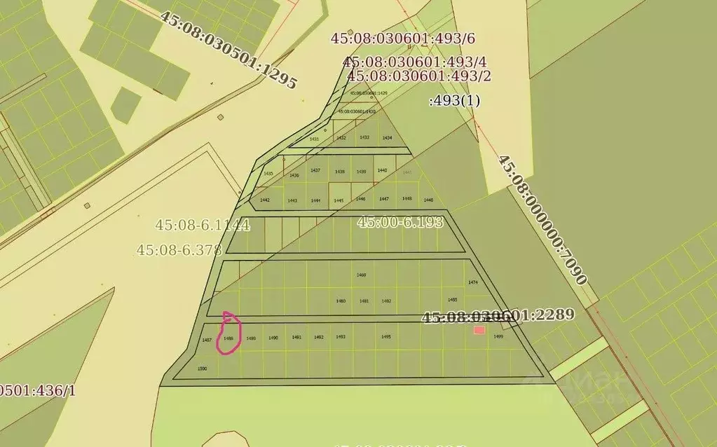 Участок в Курганская область, Кетовский муниципальный округ, ... - Фото 1