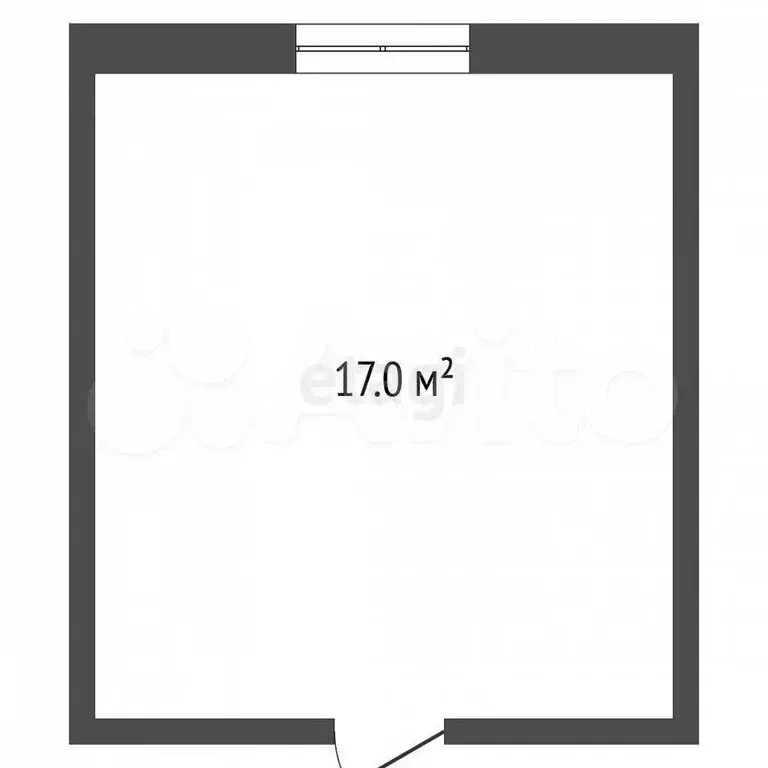 1-к. квартира, 17,9 м, 2/5 эт. - Фото 0