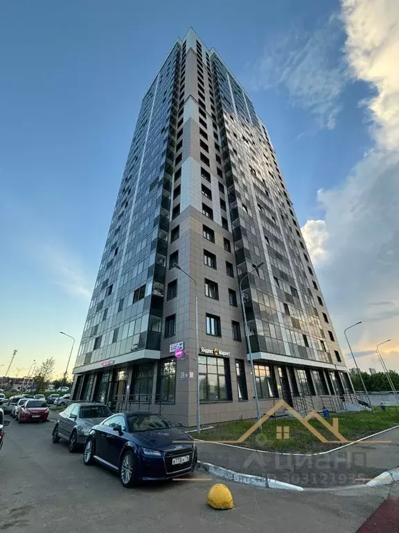 1-к кв. Татарстан, Казань ул. Космонавтов, 61А (38.0 м) - Фото 1