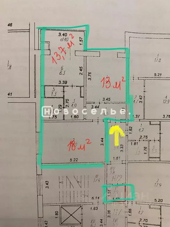 2-к кв. Рязанская область, Рязань Песоченская ул., 12 (58.0 м) - Фото 1