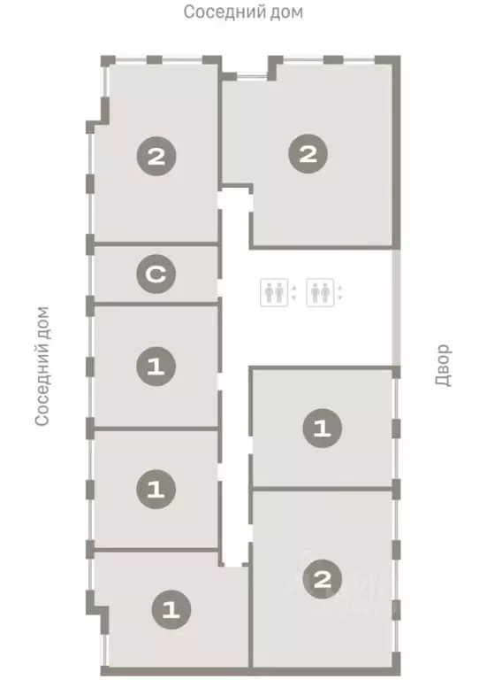 Студия Тюменская область, Тюмень ДОК мкр, Октябрьский на Туре жилой ... - Фото 2