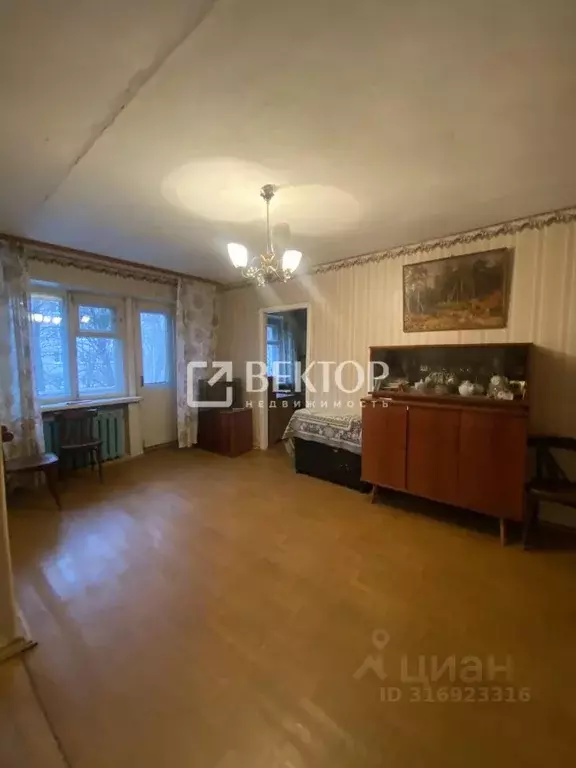 2-к кв. Ивановская область, Иваново ул. 2-я Чайковского, 4 (44.0 м) - Фото 1