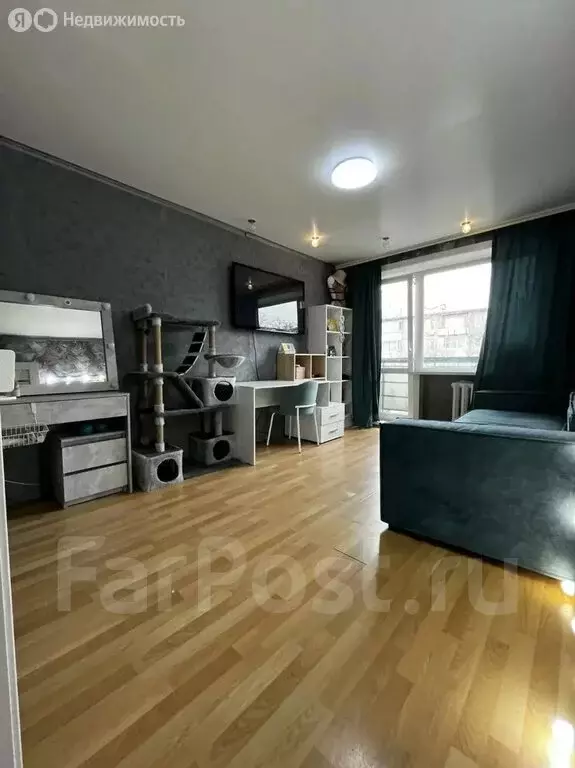 2-комнатная квартира: Хабаровск, улица Чкалова, 9 (51 м) - Фото 1