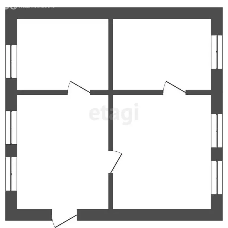Дом в Пласт, улица Чернышевского (60.8 м) - Фото 1