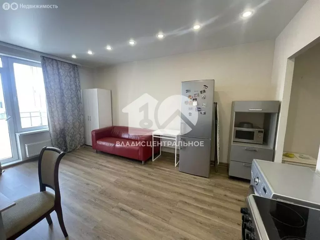 Квартира-студия: Новосибирск, улица Некрасова, 41 (28.7 м) - Фото 1