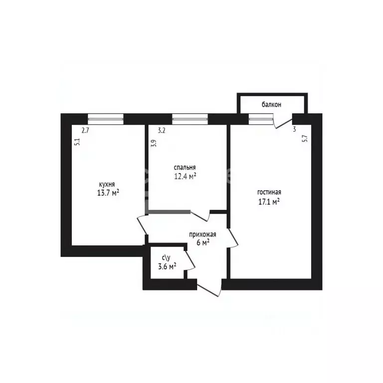 2-к кв. Дагестан, Дербент ул. Имени Салавата Исмаилова, 5 (60.5 м) - Фото 2