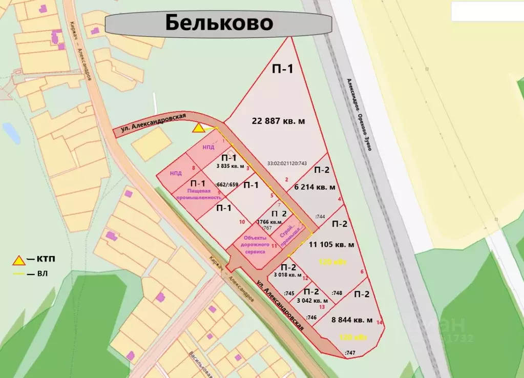 Участок в Владимирская область, Киржачский муниципальный округ, д. ... - Фото 2