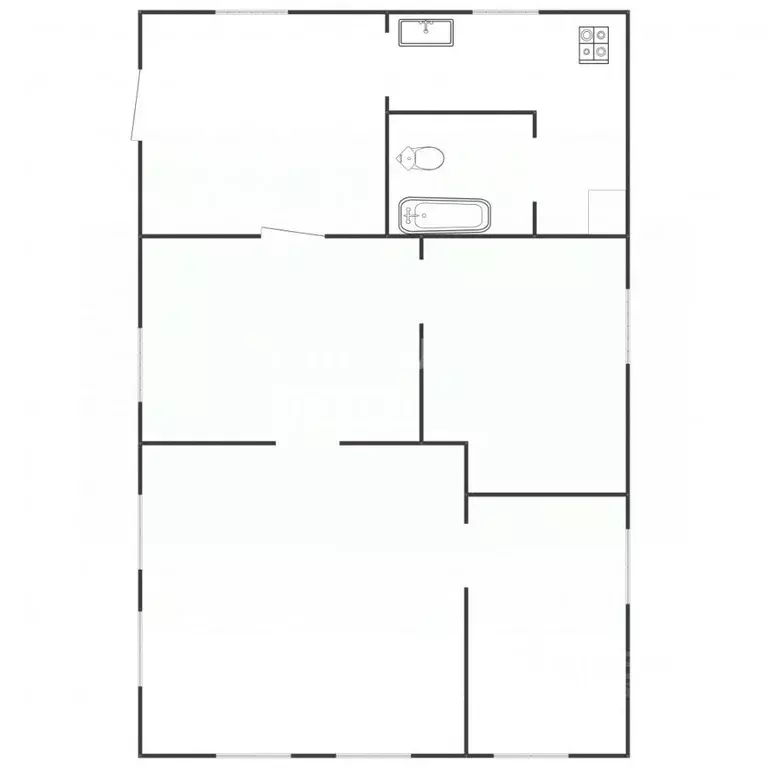 Дом в Липецкая область, с. Доброе ул. Ленина, 156 (57 м) - Фото 2