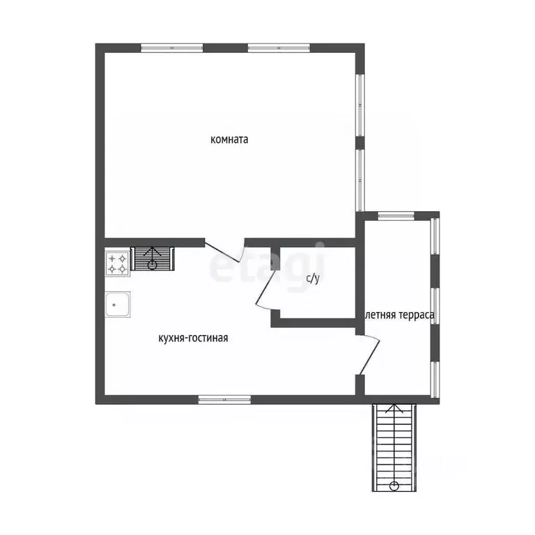 Дом в Курганская область, Курган Виктория ТСН,  (51 м) - Фото 1
