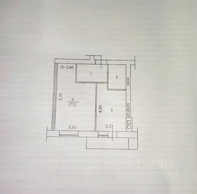 1-к кв. Волгоградская область, Волгоград ул. Добрушина, 31 (34.2 м) - Фото 1
