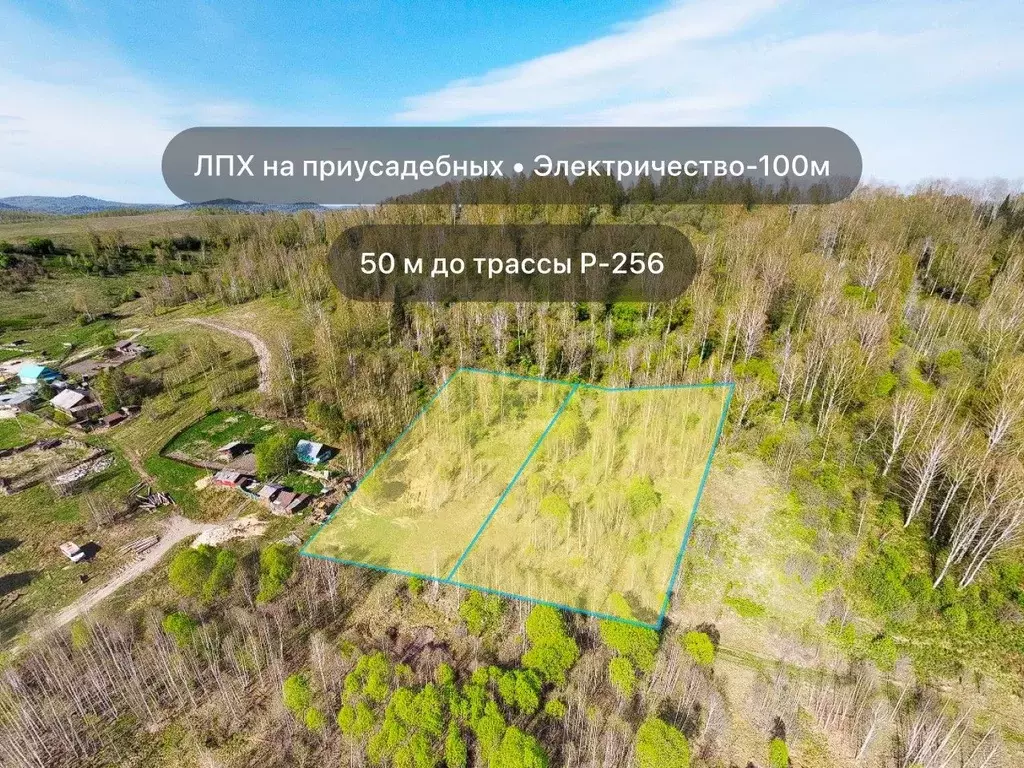 Участок в Алтай, Чойский район, с. Ускуч Лесная ул. (22.52 сот.) - Фото 1