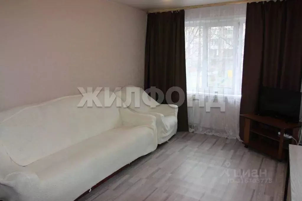 1-к кв. Новосибирская область, Новосибирск Троллейная ул., 22 (32.4 м) - Фото 1