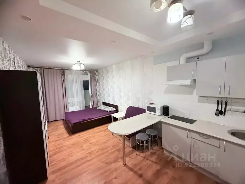 1-к кв. Тульская область, Тула Новомосковская ул., 16 (31.0 м) - Фото 1