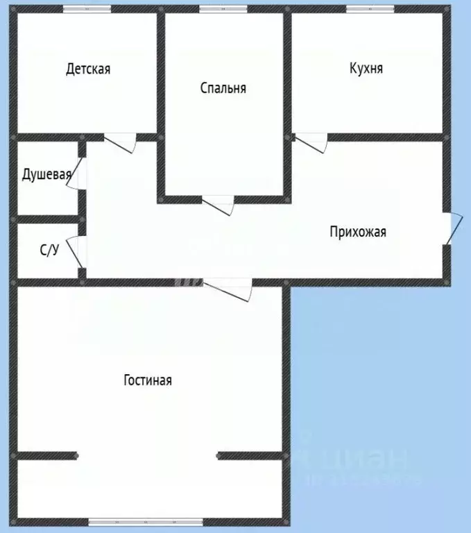 3-к кв. Дагестан, Махачкала просп. Имама шамиля, 91А (80.0 м) - Фото 1