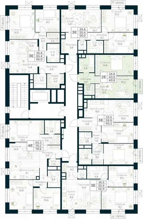 1-к кв. Башкортостан, Уфа Глумилино жилрайон, Урман Сити жилой ... - Фото 2