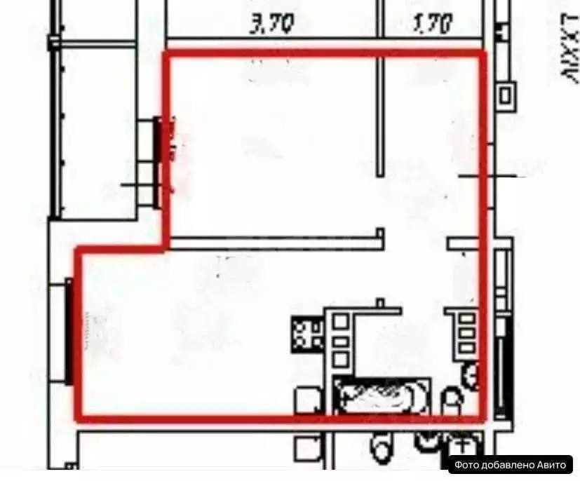 1-к кв. Иркутская область, Иркутск ул. Ивана Доронина, 9 (42.0 м) - Фото 2