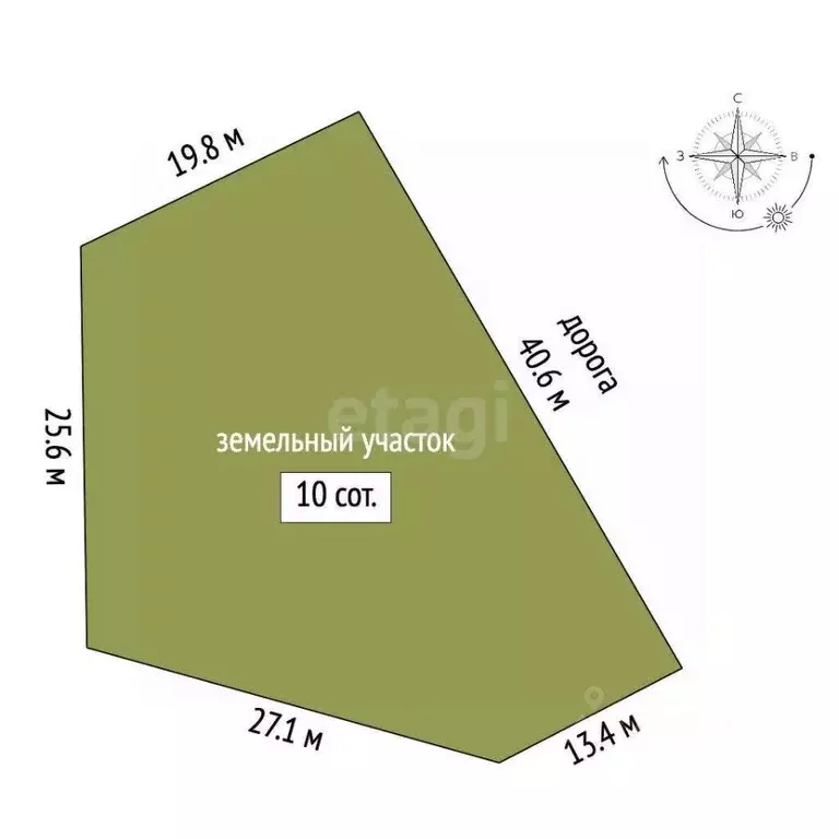 Участок в Костромская область, Костромской район, Середняковское ... - Фото 2