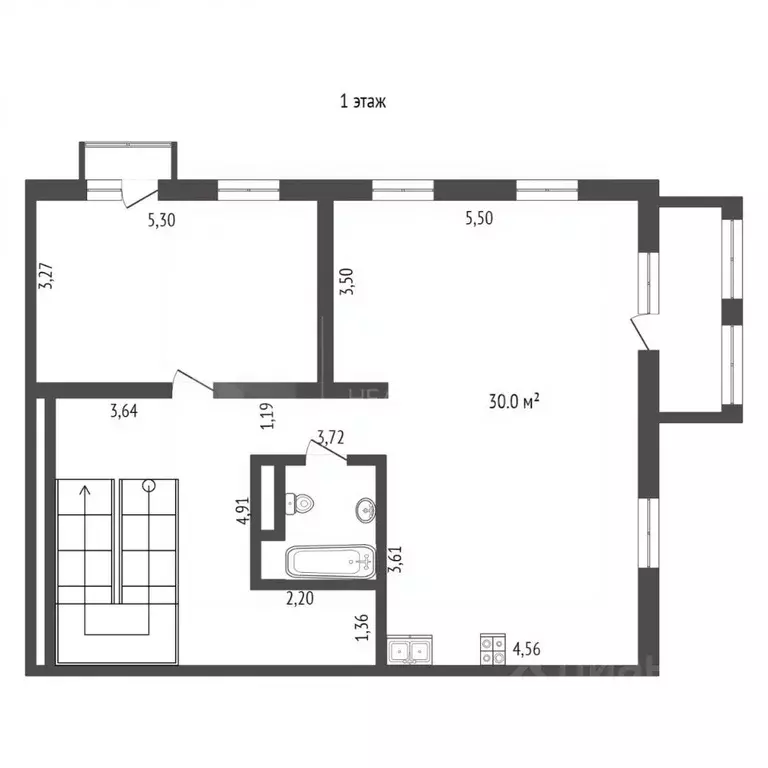 4-к кв. Тюменская область, Тюмень ул. Вьюжная, 15 (150.9 м) - Фото 2