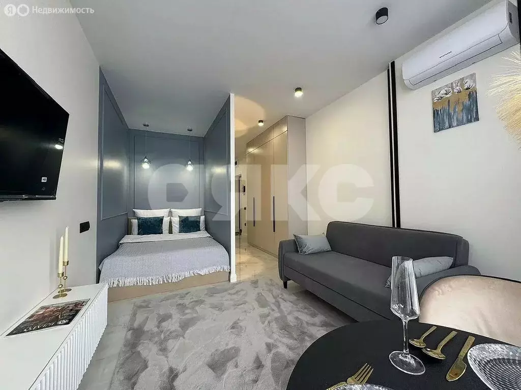 Квартира-студия: Ростов-на-Дону, микрорайон Северный, проспект ... - Фото 1