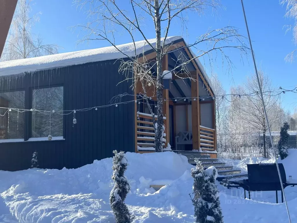 Дом в Калужская область, Боровский муниципальный округ, Ворсино с/пос, ... - Фото 1