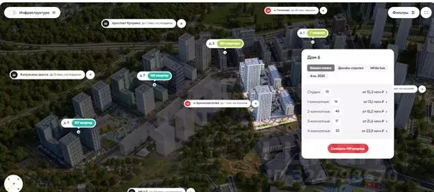 Гараж в Москва Бунинские Кварталы жилой комплекс (14 м) - Фото 1