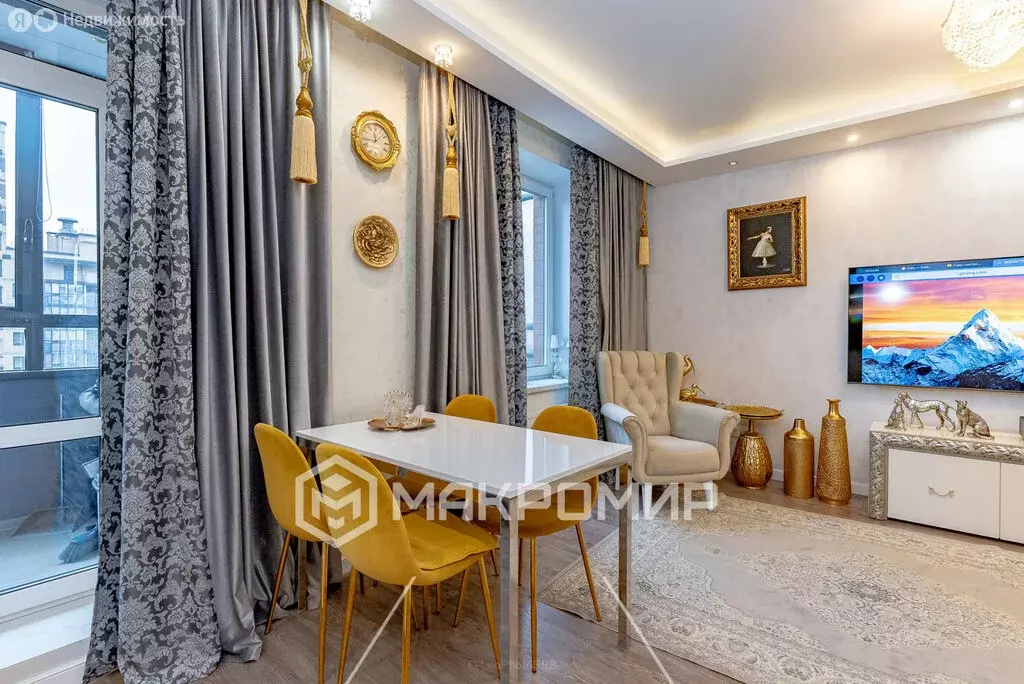 2-комнатная квартира: Санкт-Петербург, Репищева улица, 10к2 (62.4 м) - Фото 2